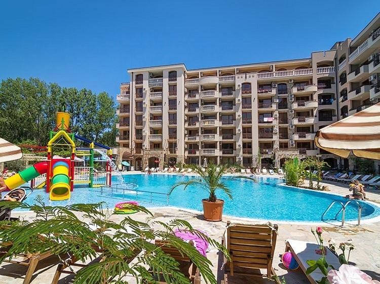ساني بيتش Destination Bulgaria 2000 Cascadas Private Summer Family Apartments المظهر الخارجي الصورة